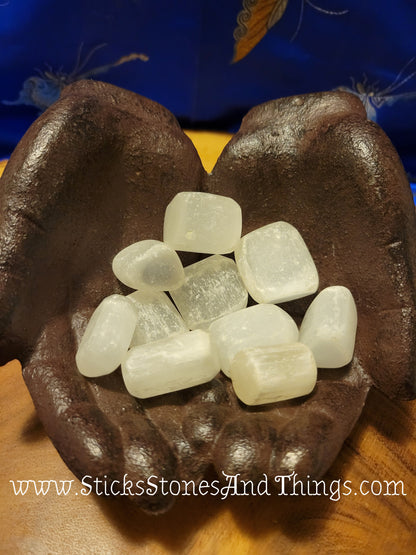 Tumbled Selenite 1-1.25 inches