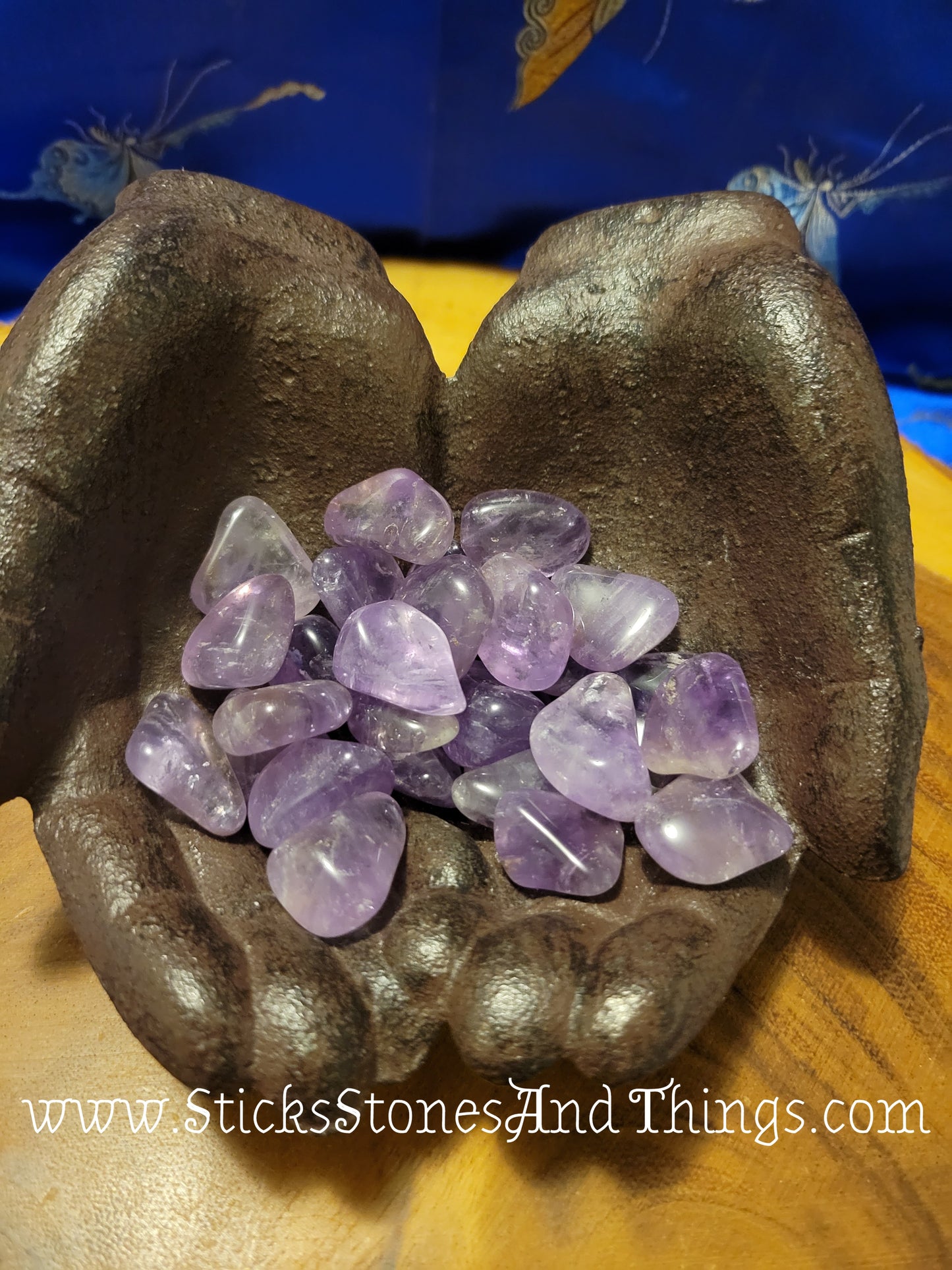 Amethyst Tumbled Crystals from Brazil .75-1 inch