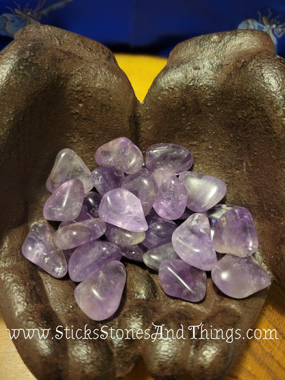 Amethyst Tumbled Crystals from Brazil .75-1 inch