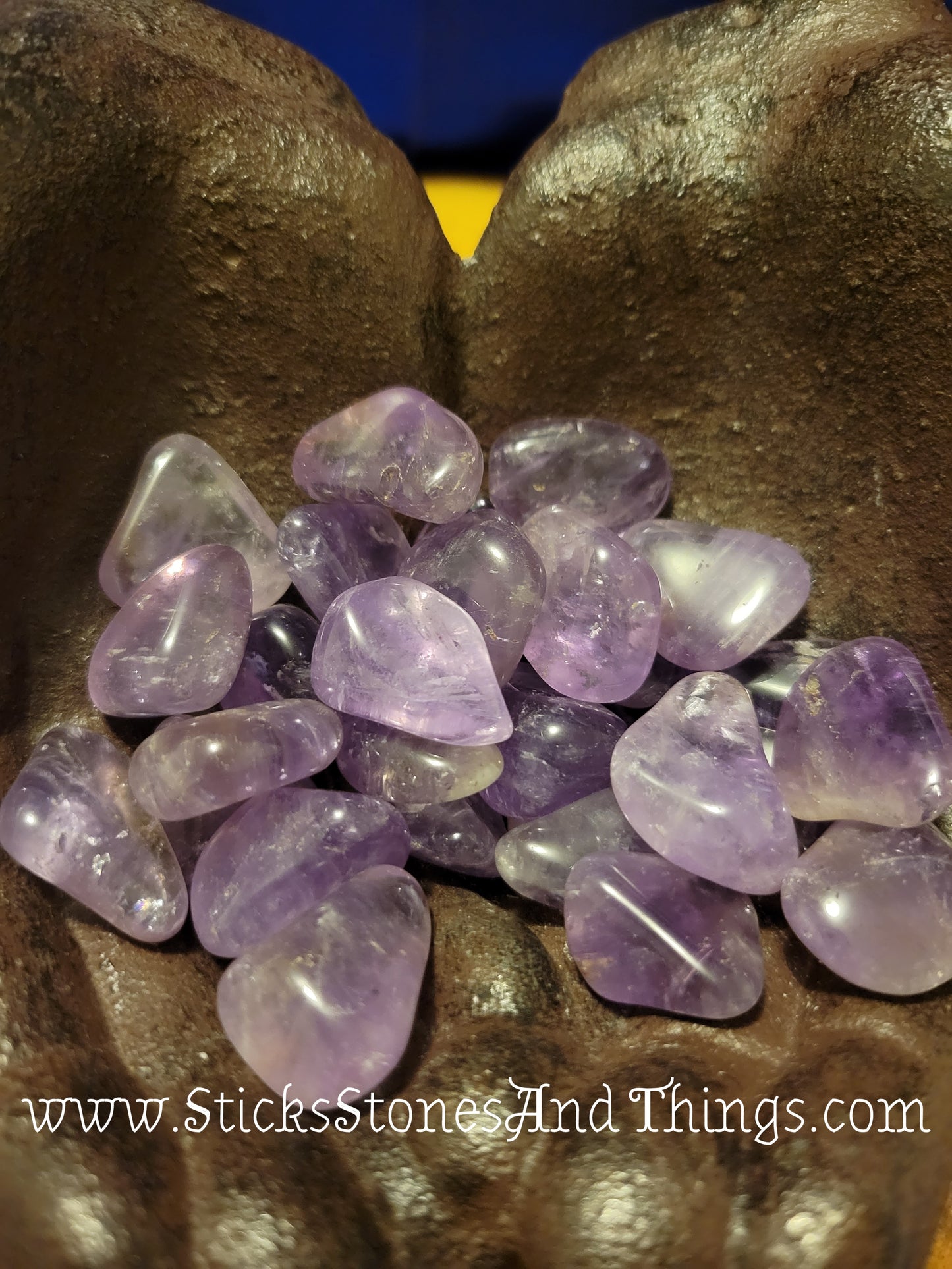 Amethyst Tumbled Crystals from Brazil .75-1 inch