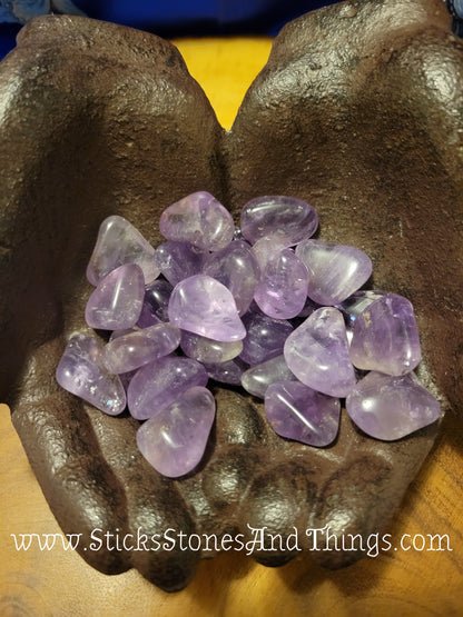 Amethyst Tumbled Crystals from Brazil .75-1 inch