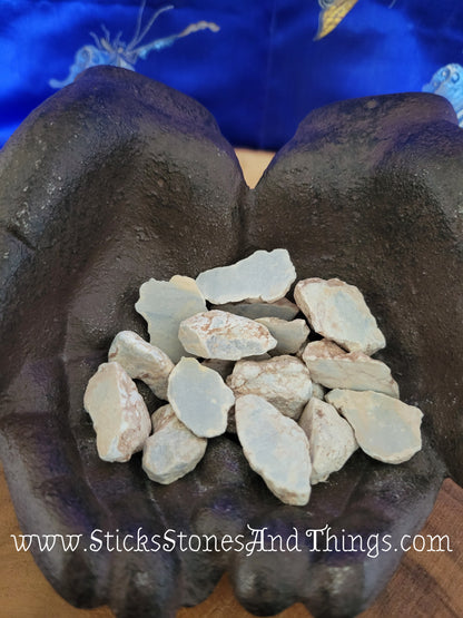 Angelite rough stone 1.25-1.5 inches