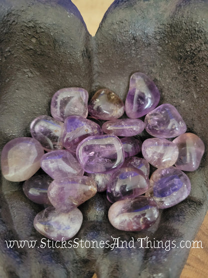 Ametrine Tumbled Crystals from Brazil .75-1 inch