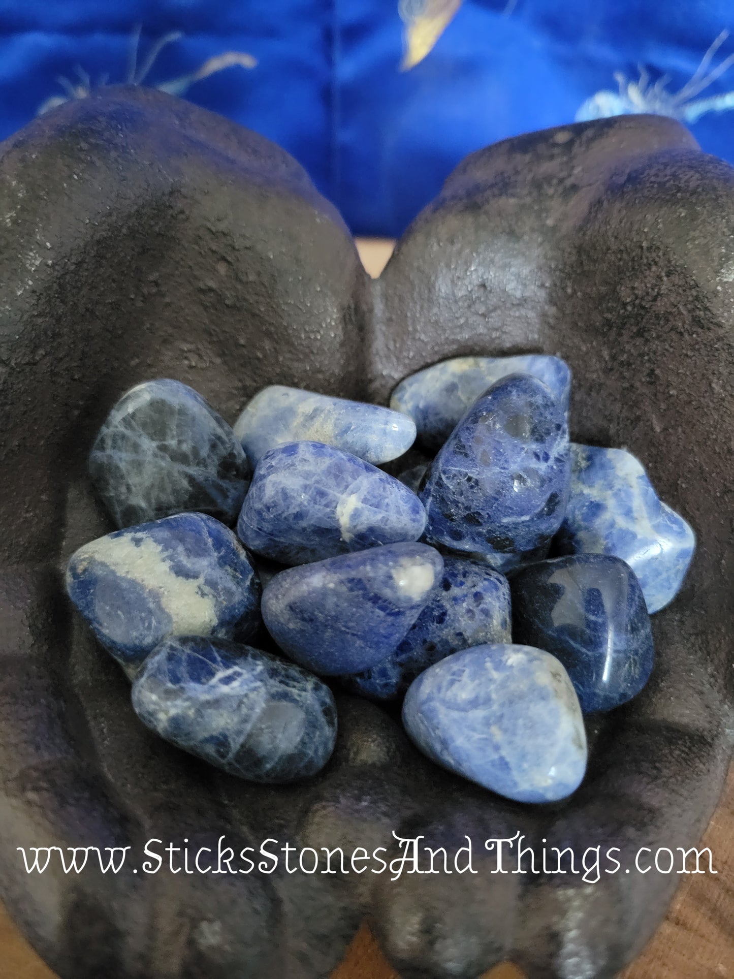 Sodalite Tumbled Stone 1.25 inches