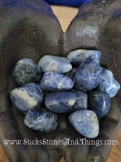 Sodalite Tumbled Stone 1.25 inches