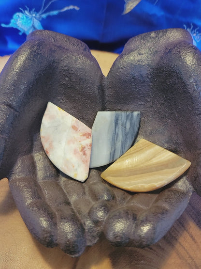 Mexican Onyx Worry Stones 1.75 inches