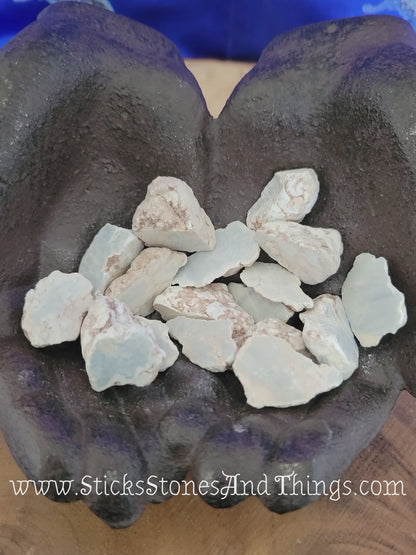 Angelite rough stone 1.25-1.5 inches