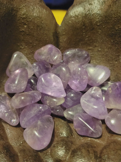 Amethyst Tumbled Crystals from Brazil .75-1 inch